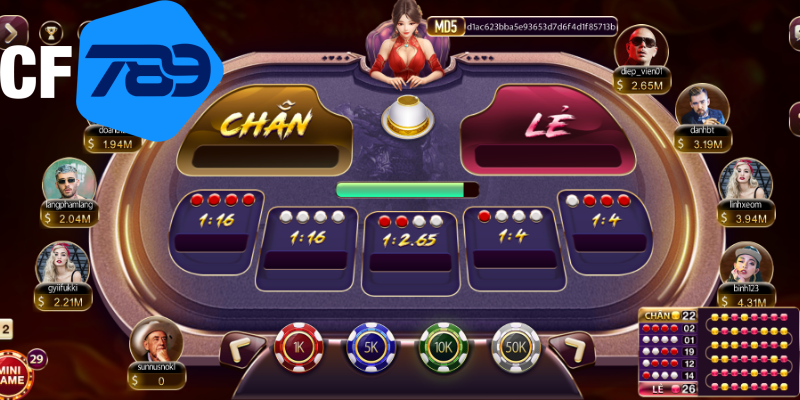 Tổng quan về xóc đĩa tứ linh CF789